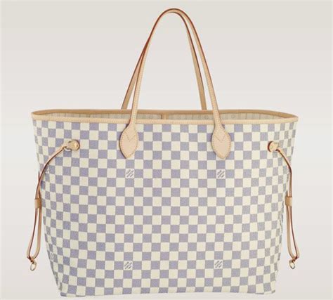 louis vuitton blue white red backpack|louis vuitton white checkered bag.